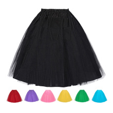 GK Frauen 3 Schichten Crinoline Petticoat Underskirt für Retro Vintage Kleid BP000057